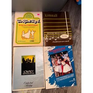 Kawai Kimball Lowrey Organ Music Books Lot TheKawai Way Swinger Course Singalong